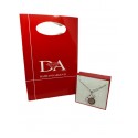 Collana con ciondolo carretto siciliano smaltato in argento