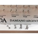 Orecchini punti luce argento e zirconi