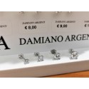 Orecchini punti luce argento e zirconi