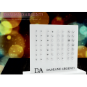 Orecchini punti luce argento e zirconi