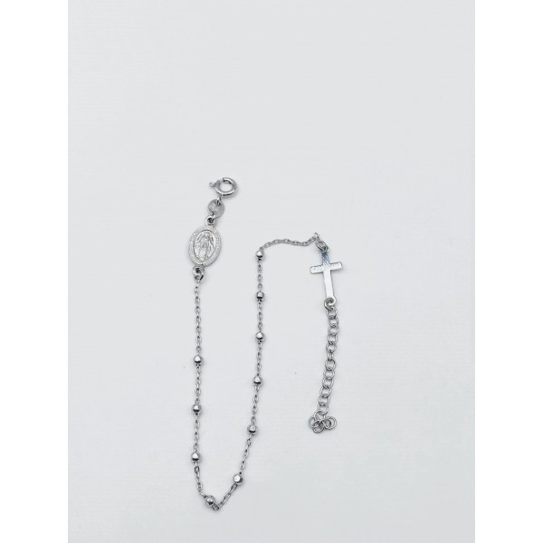 Bracciale Rosario argento