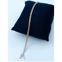 Bracciale tennis argento con zirconi gialli a sfumare 3mm