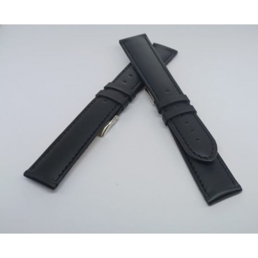 cinturino vera pelle nero