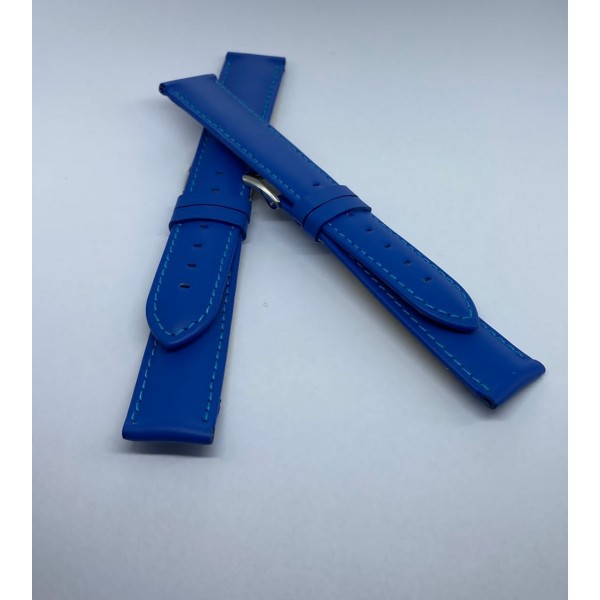 cinturino vera pelle bluette