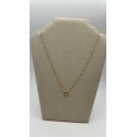 collana stella argento con perline rosse e zirconi