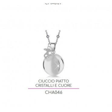 Chiama Angeli Mamijux ciuccio piatto cristalli traforato