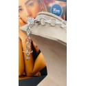 Collana catene rondelle in alluminio satinato