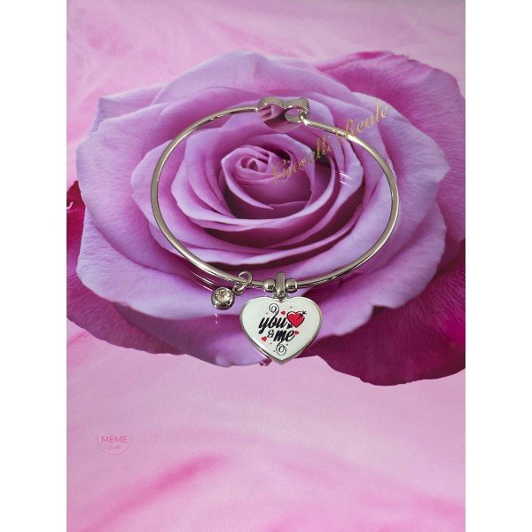 Bracciale Acciaio You e Me 