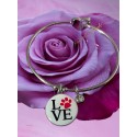 Bracciale Acciaio Love Zampetta