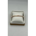 Bracciale filo di perle freshwater multicolor con susta in oro bianco