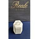 Anello solitario in oro bianco e diamante da 0.06ct