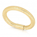 Anello a maglia elastico 3,5 mm giallo oro