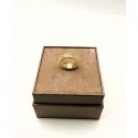 Anello a maglia elastico 10mm oro giallo