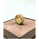Anello a maglia elastico 10mm oro giallo