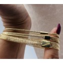 Bracciale oro giallo elastico da 3mm