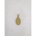 Ciondolo Madonna miracolosa oro giallo cm2,3x1