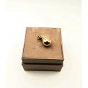 Pendente Goccia oro giallo elettroformato 2,6cm