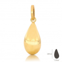 Pendente Goccia oro giallo elettroformato 2,6cm