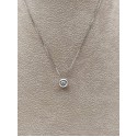 Parure collana e orecchini punti luce a cipollina 0,13ct