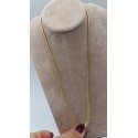 Collana oro giallo elastica da 3mm