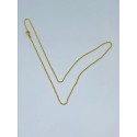 Collana oro giallo maglia a pallini