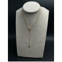 Collana Rosario pendente in oro giallo 