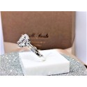 Anello cuore con pavè di diamanti