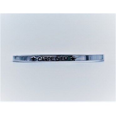 Bracciale calliope acciaio carpe diem