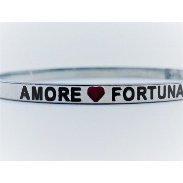 Bracciale calliope acciaio amore fortuna successo