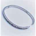 Bracciale acciaio calliope siamo sorelle amiche due metà dello stesso cuore