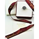 Anello uomo regolabile rotondo