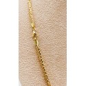 Collana Maglia Spiga in Oro Giallo