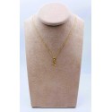Collana Lettera V Oro Giallo