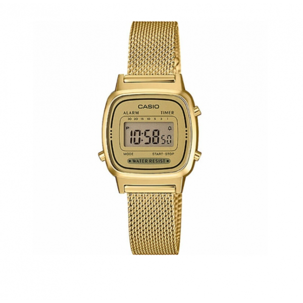 Casio Vintage Lady Gold Mesh Gold