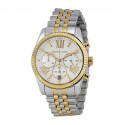 Michael Kors MK5955 crono acciaio bicolore