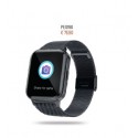 SmartWatch Paul Edward cinturino maglia milano nero