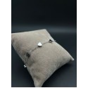 Bracciale Sweet Heart catenella in acciaio con elementi Cuori