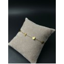 Bracciale Sweet Heart catenella in acciaio dorato con elementi Cuori