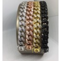 Bracciale groumette argentato