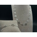 Parure Stelle Incorniciate collana e bracciale acciaio con stelle a cornice alternata