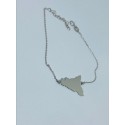 Bracciale Sicilia liscia in argento 925
