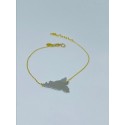 Bracciale Sicilia Liscia In Argento 925 Bicolore