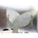 Orecchini tennis cipolline degrade' argento 925