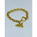 Bracciale catena con pendente Sicilia acciaio