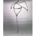 Collana rosario Y argento 925