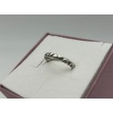 Anello con cuori in argento