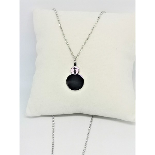 Collana con piastrina bimba