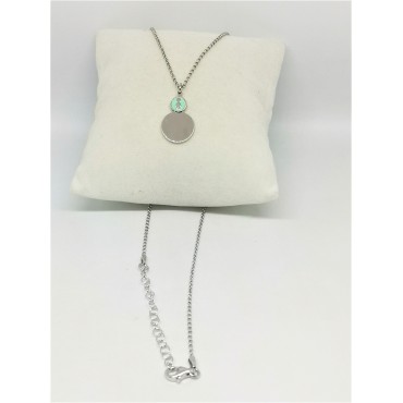 Collana con piastrina bimbo